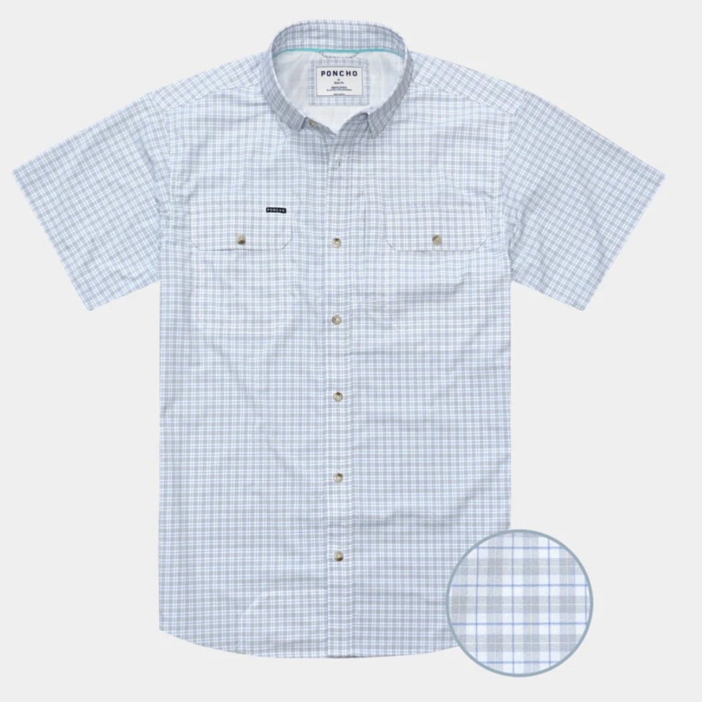 NWT Poncho short sleeve shirt